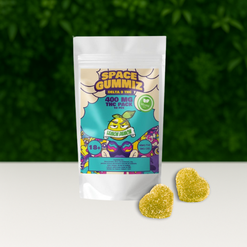 Space Gummiz - Lemon Demon (10x40mg/gummy) Gummies THC Delta 9 400MG