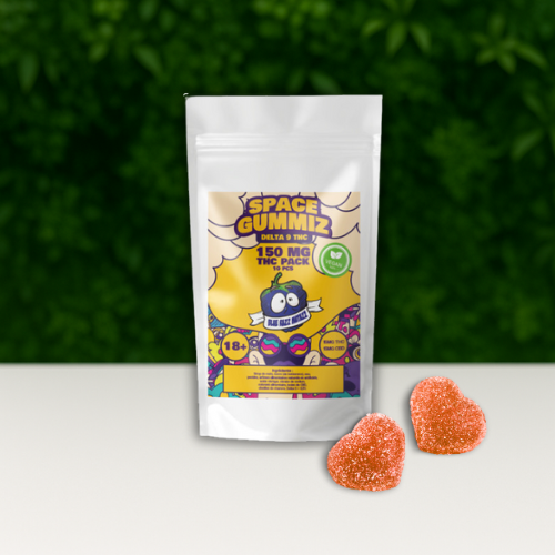Space Gummiz - Buzz Myrtille (10x15mg/gummy) Gummies THC Delta 9 150MG