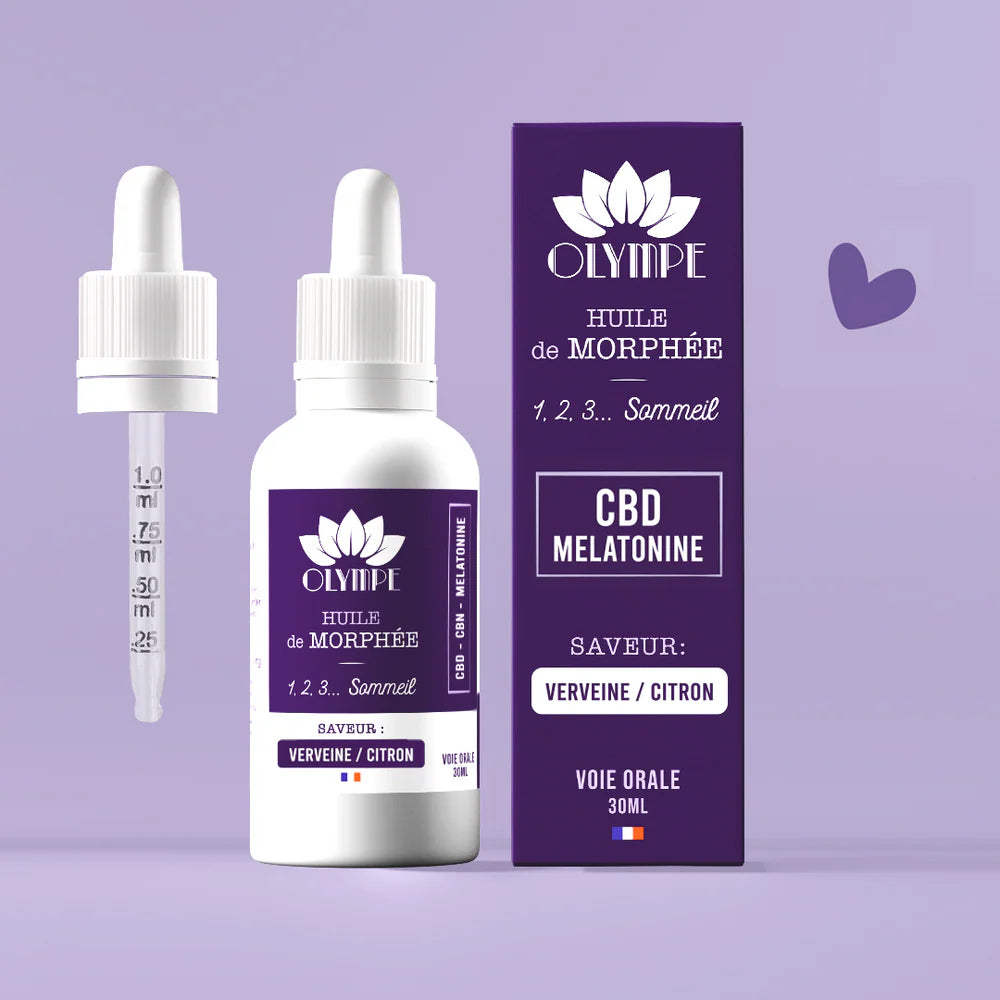 L'huile CBD 20%+ Mélatonine